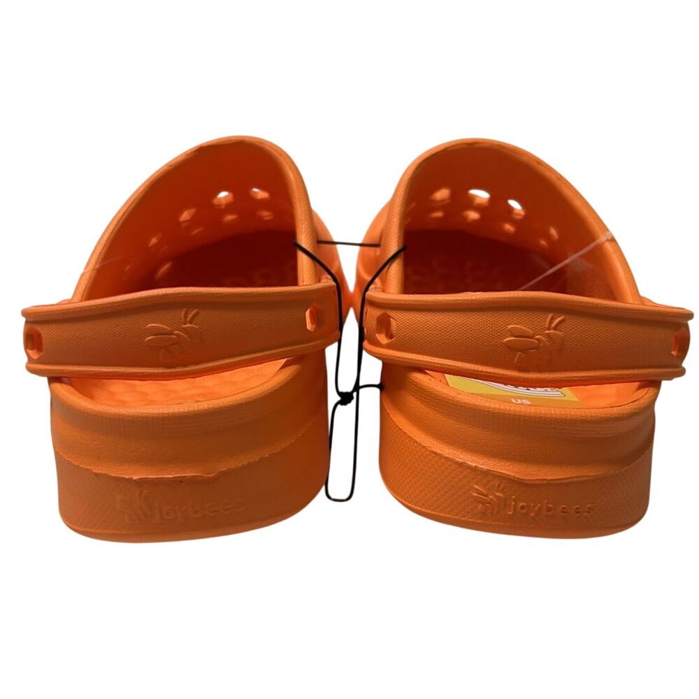 NWI Joybees Active Clog Game Day Orange Women’s 6 / Men’s 4 Lightweight EVA - Picture 6 of 12